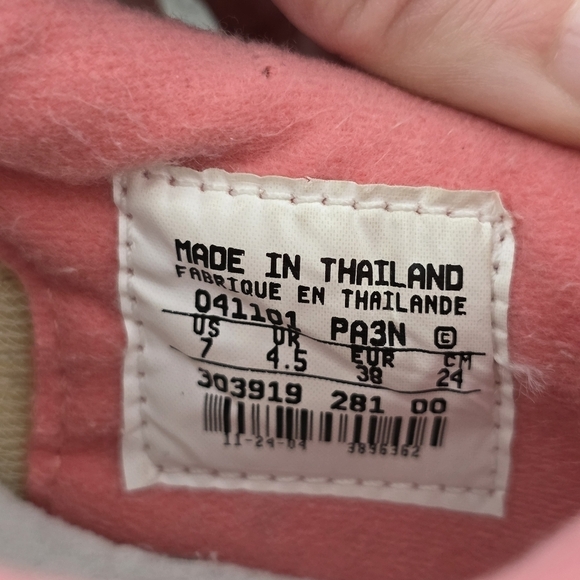 VTG Nike Womens Waffle Racer 2 II Pink Cream Shoes Sneakers 303919-281 Size 7 - Picture 11 of 12